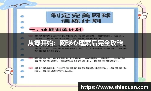 从零开始：网球心理素质完全攻略